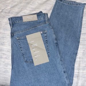 Everlane The Original Cheeky Jean Stone Washed Denim NEW WITH TAGS